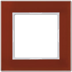 Jung Glasrahmen A creation, 1-fach (rot) 