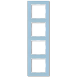 Jung Glasrahmen A creation, 4-fach (blaugrau) 