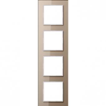 Jung Glasrahmen A creation, 4-fach (champagner) 
