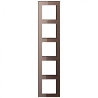 Jung Glasrahmen A creation, 5-fach (mokka) 