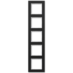 Jung Glasrahmen A creation, 5-fach (schwarz) 