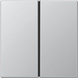Tastensatz 1fach, komplett (Aluminium) 