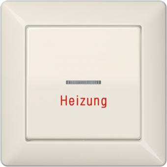 Jung Wippe mit "Heizung", volle Platte (weiß) 