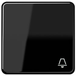 Wippe mit Symbol "Klingel" (schwarz) 