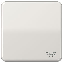 Wippe mit Symbol "Licht" (lichtgrau) 