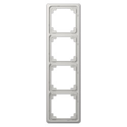 Rahmen CD plus - 4-fach (lichtgrau) 