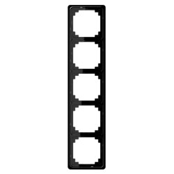 Rahmen CD plus - 5-fach (schwarz) 
