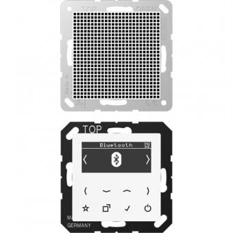 Jung  Smart Radio DAB+ Bluetooth, Set Mono (alpinweiß) 