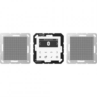 Jung  Smart Radio DAB+ Bluetooth, Set Stereo (alpinweiß) 
