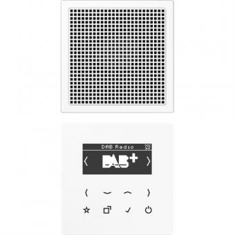 Jung  Smart Radio DAB+, Set Mono (alpinweiß) 