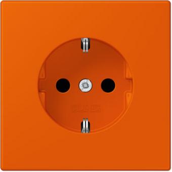 SCHUKO® Steckdose (orange vif) 