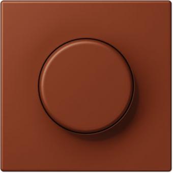Abdeckung für Drehdimmer (terre sienne brûlée 59) 