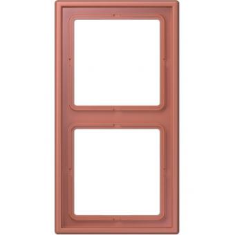 Rahmen LS 990  Les Couleurs® - 2-fach (terre sienne brique) 