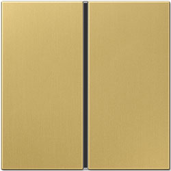 Tastensatz 2fach, komplett (Messing classic) 