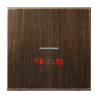 Wippe mit "Heizung" (Messing Antik) 