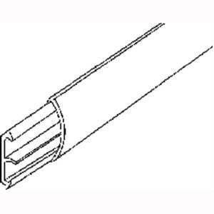 Kleinhuis Aufbodenkanal 18x75, PVC, braun, Länge 2 Meter 