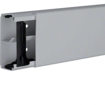 tehalit Leitungsführungskanal aus PVC LF 40x 90 mm mit Trennwand - Länge 2m, steingrau 