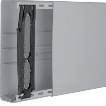 tehalit Leitungsführungskanal aus PVC LF 60x230 mm - Länge 2m, steingrau 