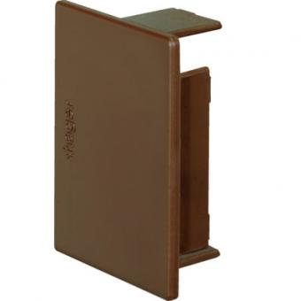 tehalit Endstück zu LF/LFH 40x60mm braun 