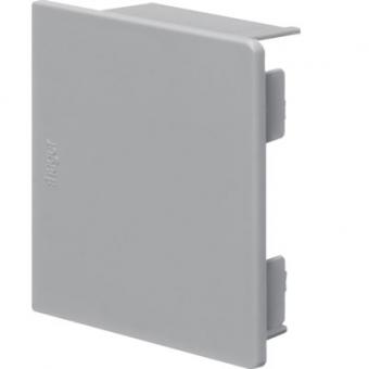 tehalit Endstück zu Leitungsführungskanal LF 60x60mm, steingrau 