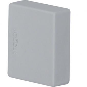 tehalit Endstück zu LF/LFH 20x20mm, steingrau 