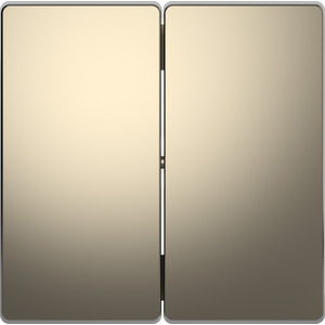 Merten  Wippe  für  Serienschalter, System Design, Nickelmetallic 