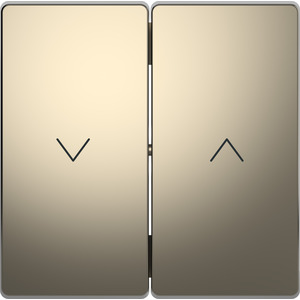 Merten  Wippe für Rollladenschalter und -taster, System Design, Nickelmetallic 