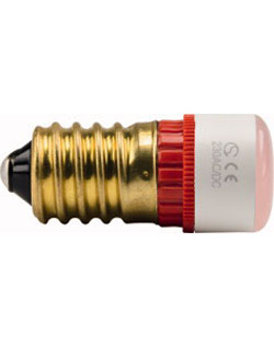 LED-Leuchtmittel E 14, rot 