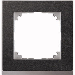 M-Pure Decor-Rahmen 1fach (Schiefer/aluminium) 