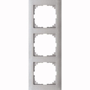 M-Pure-Rahmen 3fach (aluminium matt) 