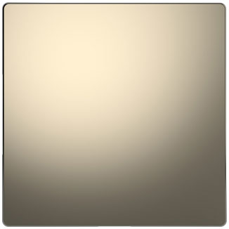 Merten  Blindabdeckung, System Design, Nickelmetallic 