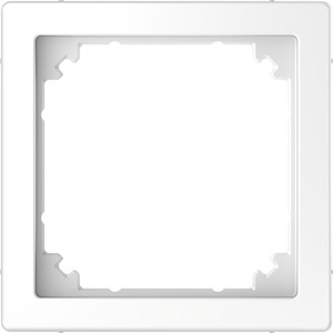 Merten Adapter um System M in System Design zu integrieren, Lotusweiß 