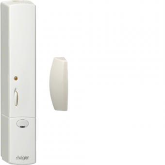Berker KNX Funk Magnetkontakt polarweiss matt 