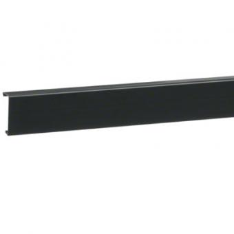 tehalit    Sockelleistenkanal-Oberteil  PVC zu SL 20x55mm, Länge 2m, graphitschwarz 