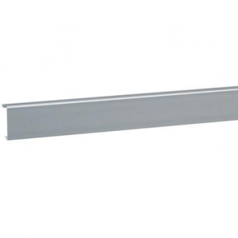 tehalit    Sockelleistenkanal-Oberteil PVC zu SL 20x55mm, Länge 2m, Dekor Aluminium 