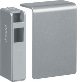 tehalit  Endstück schnittkaschierend halogenfrei zu SL 20x55mm, Dekor Aluminium 