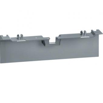 tehalit  Geräteträgerschürze für Geräteträger zu SL 20x80mm,  Dekor Aluminium 