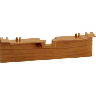 tehalit Geräteträgerschürze für Geräteträger zu SL 20x80mm, Dekor Buche 