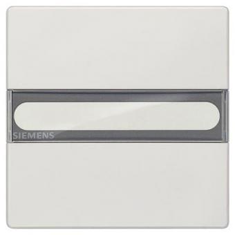 Siemens Delta Style Wippe mit Beschriftungsfeld für Wippschalter und Wipptaster (titanweiß) 