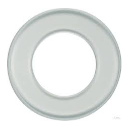 ELSO Renova Abdeckrahmen Glas 1-fach, weiß 