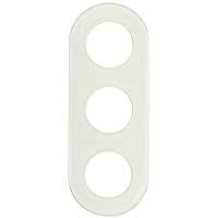 ELSO Renova Abdeckrahmen Glas 3-fach, weiß 