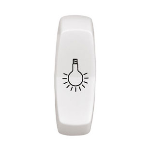 ELSO Renova Wippe bedruckt Symbol Lampe, weiß 