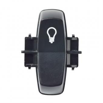 ELSO Renova Wippe bedruckt Symbol Lampe, schwarz 