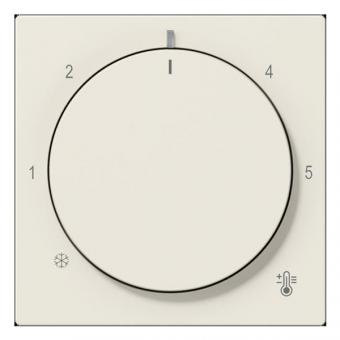Jung Abdeckung für Thermostat (weiß) 