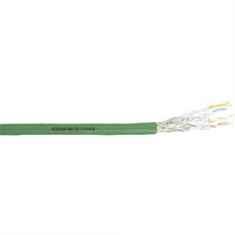 Acome ACOLAN® - FIREPROTECT, Datenkabel Cat.7, S/FTP  (1000 MHz), 4x2xAWG23, grün, 1000m Trommel 