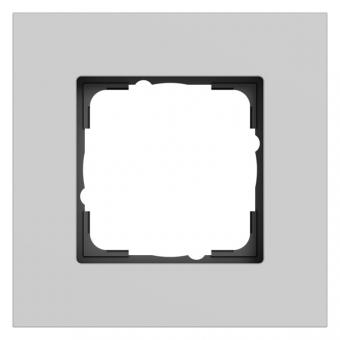 GIRA Abdeckrahmen 1-fach - Esprit (Aluminium grau matt/lackiert) 