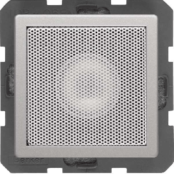 Berker Lautsprecher für Radio Touch und Radio Touch IP (alu samt) 