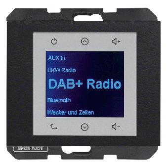 Berker Radio Touch UP DAB+ K.1 (anthrazit/matt) 
