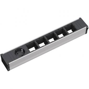 Bachmann CONI Steckdoseneinheit 6-fach (5x Custom Module + 1x Steckdose Strom) 