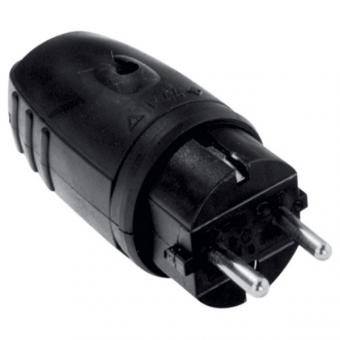 Bachmann Gummistecker IP44, schwarz 